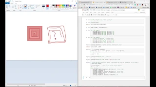 Control Mouse with Python Drawing something