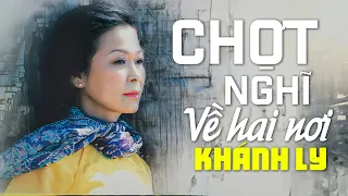 Chợt nghĩ về hai nơi