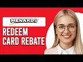 How To Redeem Menards Big Card Rebate How To Use Menards Big Card Rebate