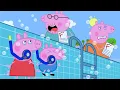 Lagu Peppa Pig and George Pig Under the Pool? - Peppa Funny Animation