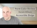 Sherwin Williams Accessible Beige Color Review