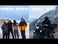 Lagu Extreme Snowfall Warning me Nikalna pda Manali se | Parvati valley Kasol To Delhi EP-03 | Snow Ride