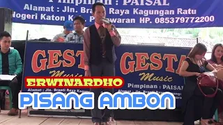 Download PISANG AMBON ( Lagu Lampung ), Voc / Cipt. Erwinardho , Live Panggung . MP3