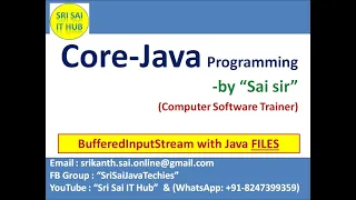 151 BufferedInputStream with Java-Files Input-Streams and Output-Streams in Java IO-Streams