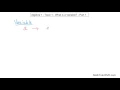 Algebra 1 - Lesson 1