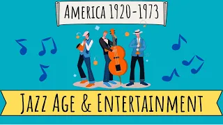 Jazz Age Entertainment Revolution - 1920s America