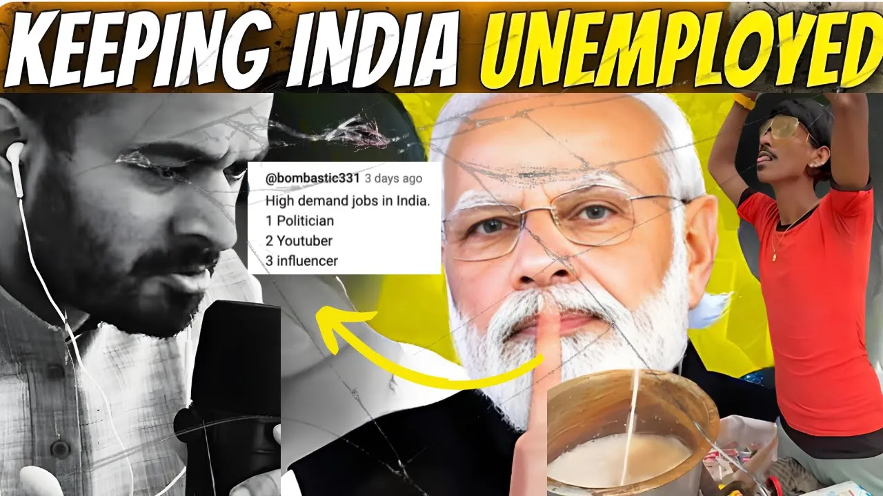 IIT Bombay, IIM Lucknow Struggle with Job Placements | India's Unemployment Crisis - 2024 Elections