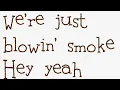 Blowin' Smoke Kacey Musgraves with lyrics