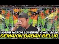 Lagu CEK HARGA LOVEBIRD AWAL TAHUN 2026 DIKIOS SINGGIH PASAR BURUNG PRAMUKA HARI INI