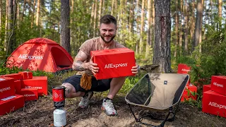 ПРОВЕРКА ТОВАРОВ с ALIExpress для выживания и КЕМПИНГА