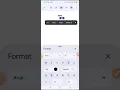 HOW TO ADD SUPERSCRIPT TO TEXT IN GOOGLE DOCS ON MOBILE DEVICE RAISE TO POWER