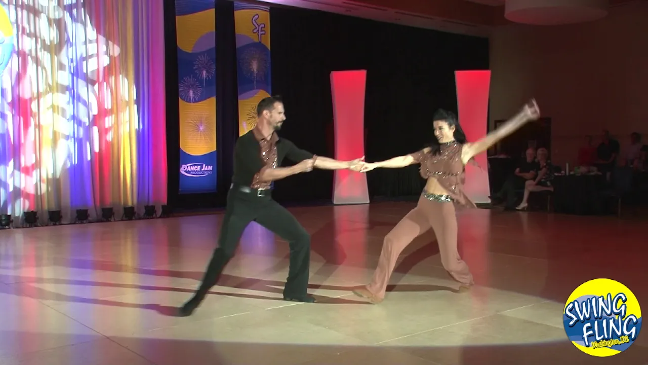 Swing Fling 2018 Superstar Show Gary McIntyre & Susan Kirklin