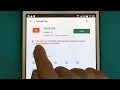 How to Install Youtube on old phones and tablets Android 4 4 2
