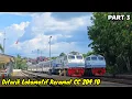Download Lagu DITARIK LOKOMOTIF KERAMAT CC 204 0701 (10) || Naik KA Serelo 1 Tebingtinggi - Lubuklinggau (Part 3) 