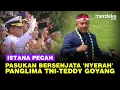 Download Lagu Istana Pecah 'Tabola Bale', Seskab Teddy \u0026 Pasukan Bersenjata TNI-Polri 'Nyerah' Enjoy Goyang