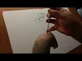 How to Pinstripe Scroll Pinstriping Basics Pt1