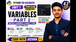 Python Variables Part 2 Python Programming Complete Course 2