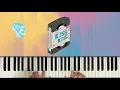 เมะ (kiss by kiss) - The TOYS (Piano Cover) | Bluebeans