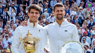 Gentlemen s Singles Final On-court Presentation In full Alcaraz vs Djokovic Wimbledon 2024