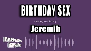 jeremih birthday sex karaoke version 