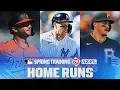 Over 12 minutes of home runs from 2026 Spring Training Top prospects and MLB stars go yard