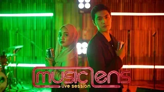 music lens fatin ft aldwin dinata aku memilih setia musiclens live session 