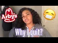 My Experience Working At Arby s STORYTIME
