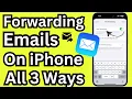 How to Mail Forwarding on iPhone Auto Manual Rule on 16 Pro Max 15 14 13 12 11