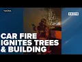 Top Stories Two injured in crash Car fire ignites trees building Annual fall classic returns
