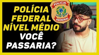 Essa foi a NOTA DE CORTE para ser Agente Administrativo da Polícia Federal!