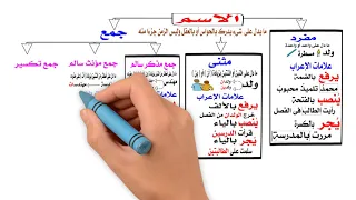 المفرد والمثنى والجمع أنواع الاسم من حيث العدد أنواع الجموع 