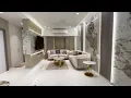 Modern 3BHK Home Tour Elegant Interior Design by The Design Touch Studio Kandivali Mumbai