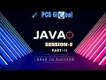 Java Training Session 5 of Team 23 Part 2 PCS Global as on 24th Jan 2023