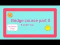 Bridge course part 2 Bcom l year