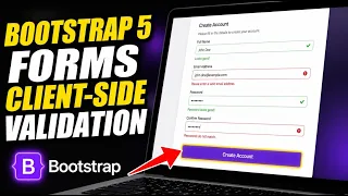 How to configure Bootstrap 5 forms with client-side validation - Beginner Guide