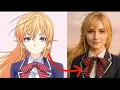 Food Wars Characters in Real Life Shokugeki no Soma Realistic Transformation