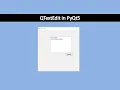 QTextEdit in PyQt5