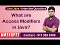 What are Access Modifiers in Java Ameerpet Technologies By Srinivas
