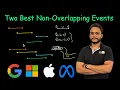 Two Best Non Overlapping Events Leetcode 2054