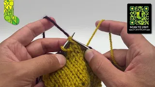Right-Leaning Crossed Double Decrease in Double-Knitting A Sockmatician Tutorial