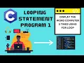 C Program To Display The Word Computer Five Times Using For Loop