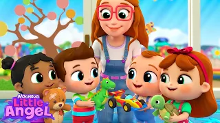 Sharing Is Caring 🤗 Little Angel Sing Along Songs for Kids | It's Karaoke Time 🎶