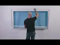 Soundproof Windows - Installing Sliding Glass Door Flush Mount Frame