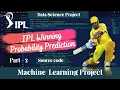 Predicting IPL winner using Machine Learning IPL Win Probability Predictor Project Project