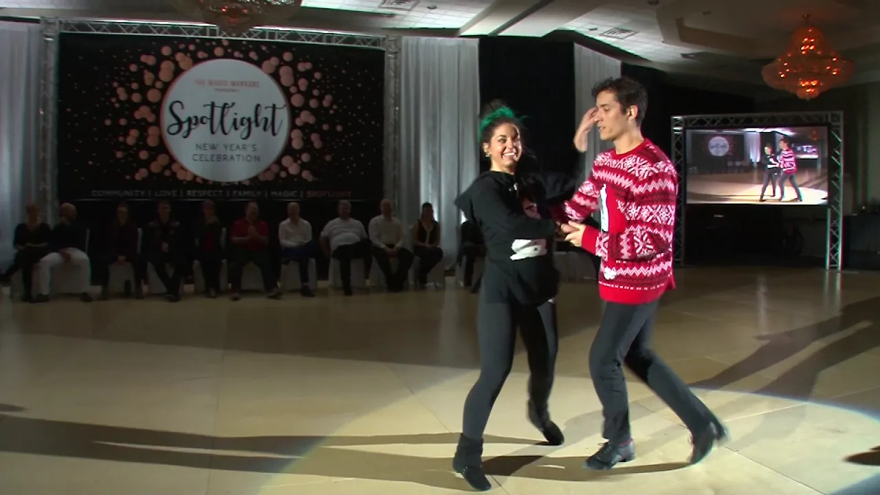 Spotlight New Years 2017 2018 Open Strictly Swing Jesse Lopez & Ariel Penu
