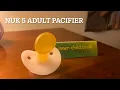 Nuk 5 Adult Pacifier Review