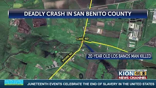 Los Banos man killed in early morning Wednesday crash