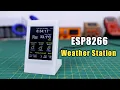ESP8266 Weather Widget V2 0 How to Make a Desktop Weather Display