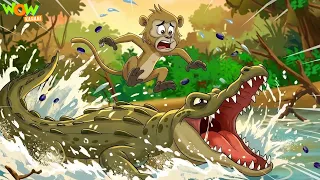 Chalaak Bandar Aur Neela Siyaar Ki Kahani | Hindi Kids Story | Bachchon Ki Kahani #cm