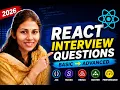 Most Asked React JS Interview Questions Basic to Advanced